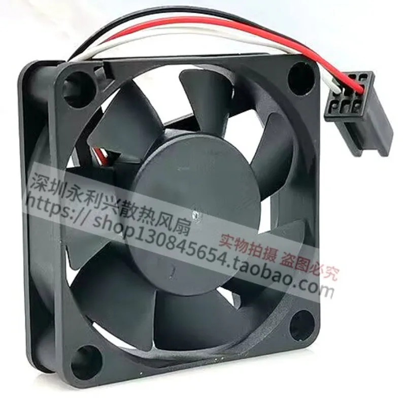 24V 6CM Axial Cooling Fan with Signal Detection, High Performance Brushless Fan, Durable Industrial Cooling Fan for Equipment Co