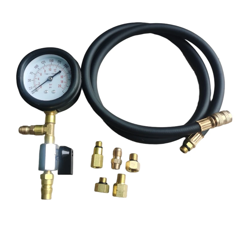 Car Shock Absorber Test Tool Accurate Size Pressure Gauge Air Suspension Leakage Tester Replacement