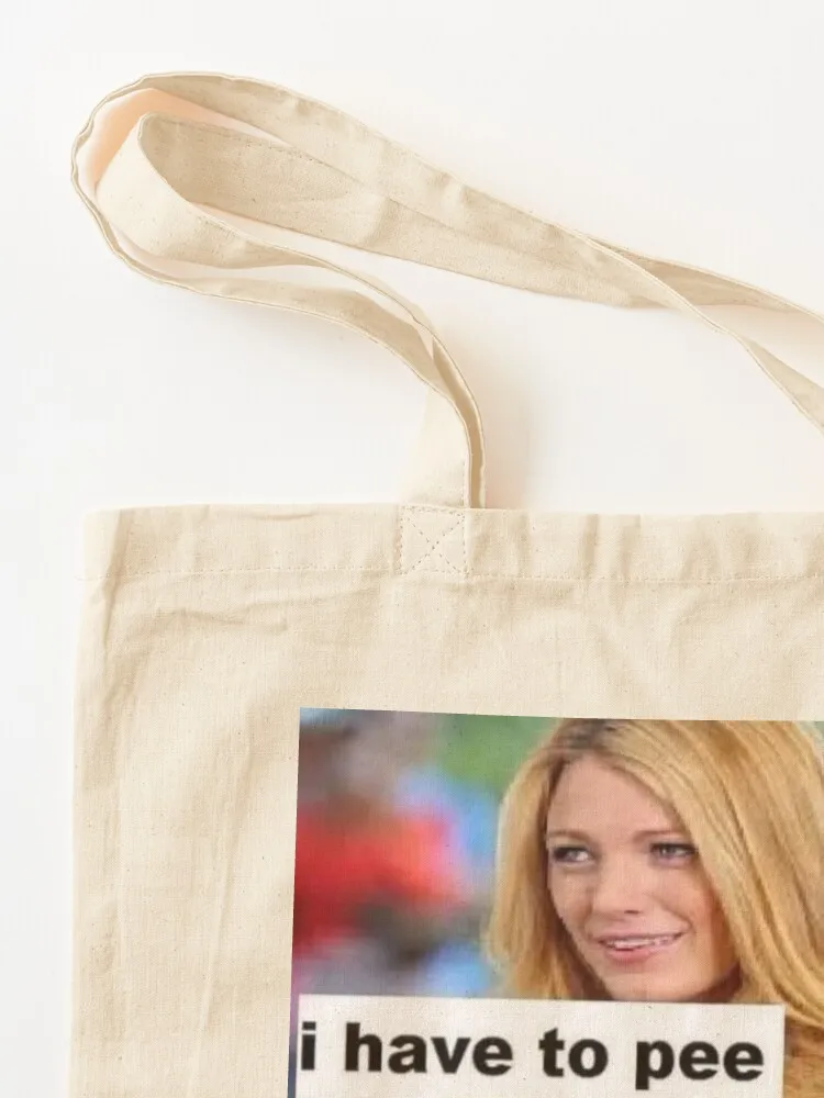 i have to pee go piss girl Tote Bag Handbags women Women's handbag tote bag men shoping bag