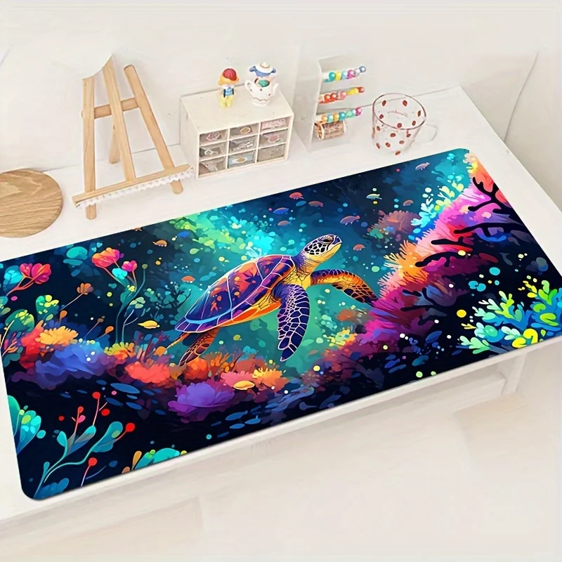 

Large Underwater World Mouse Pad Non-Slip Rubber Vibrant Sea Creature Gaming Office Mouse Pads Mouse Mat Laptop Accessories