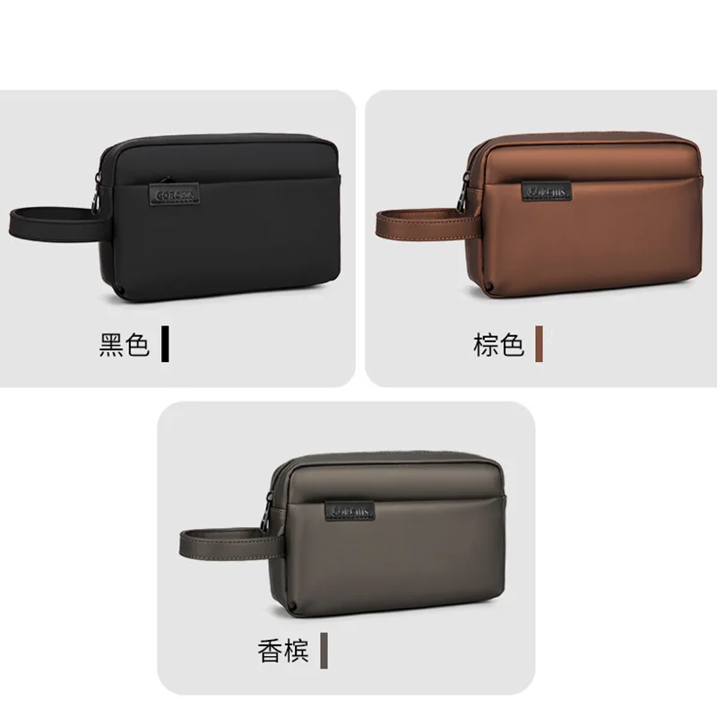 Men's clutch is waterproof, ultra-light, multi-pocket, versatile and has a large capacity