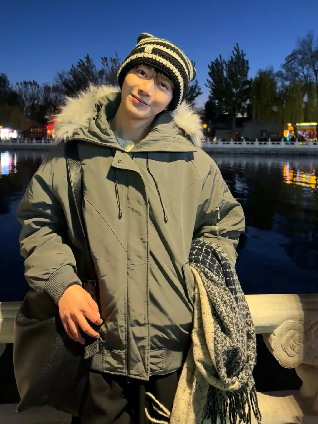 

Мужская зимняя парка с отстегивающимся меховым воротником, в американском ретро-стиле, из хлопка, с застежкой-молнией