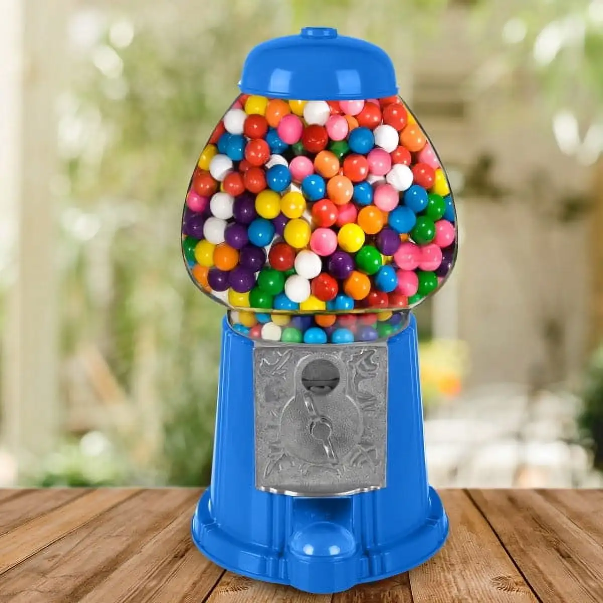 

Mini Máquina de Goma de 15 Pulgadas Que Funciona con Monedas de Great Northern Popcorn, Azul