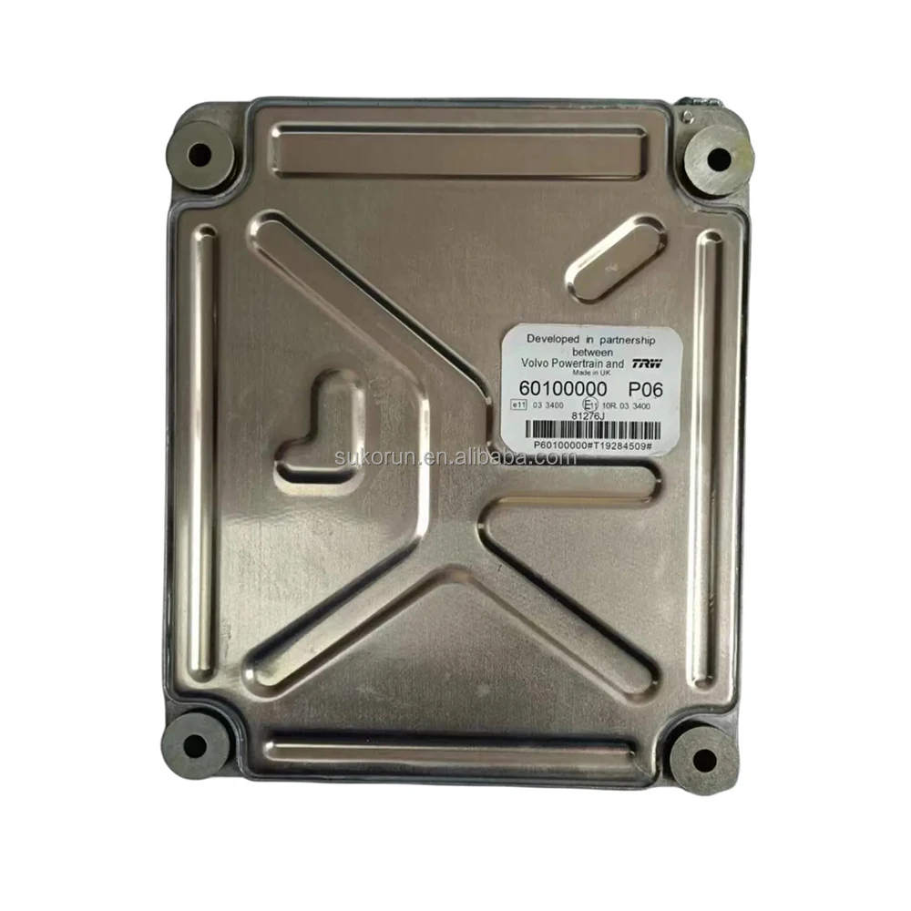 

New High Performance ECU 60100000 Engine Control Unit For Volvo EC460B EC460BLC Excavator Parts With Programme 60100000