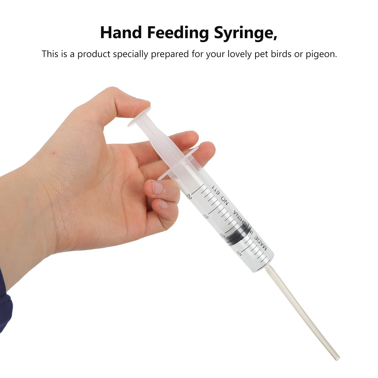 

4Pcs Birds Medicine Dispenser Safe Wear-Resistant Plastic Pet Pills Feeder for Pigeon Home and Professional Use