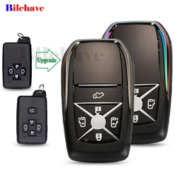 jingyuqin Modified For Toyota Reiz Avalon Previa Alphard Prius Fob Remote Smart Key Shell Case 4/5 Buttons With TOY48 Blade