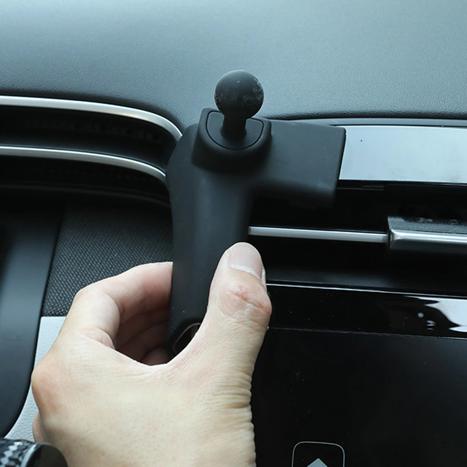 For Hyundai Tucson NX4 2022 2023 LHD!!! Gravity Car Phone Air Vent Mount Bracket Mobile Cell Phone Holder Support Accessories