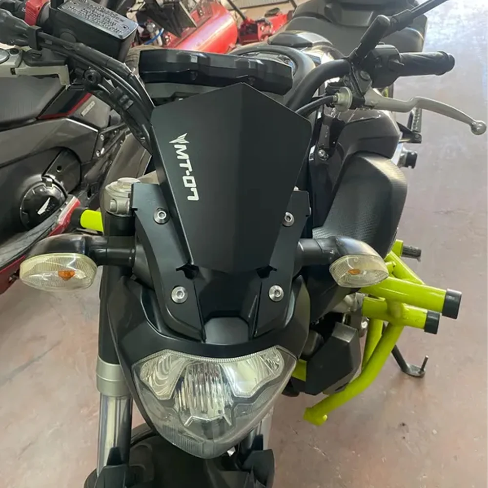 

Motorcycle Accessories Front Windshield Fairing Windscreen Deflector For YAMAHA MT-07 MT07 MT 07 FZ07 2013 2014 2015 2016 2017