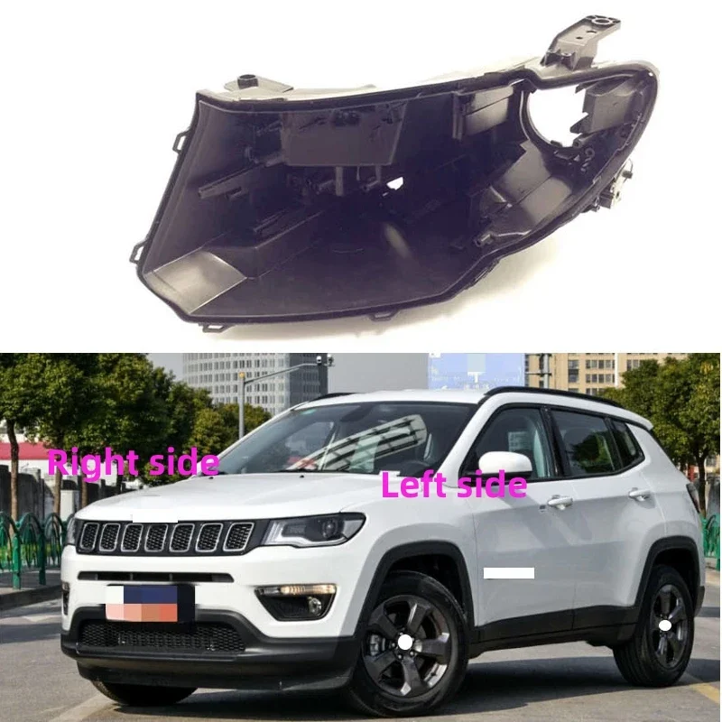 

For JEEP Compass 2017 2018 2019 2020 Headlight Base Headlamp House Car Rear Base Auto Headlight Back House