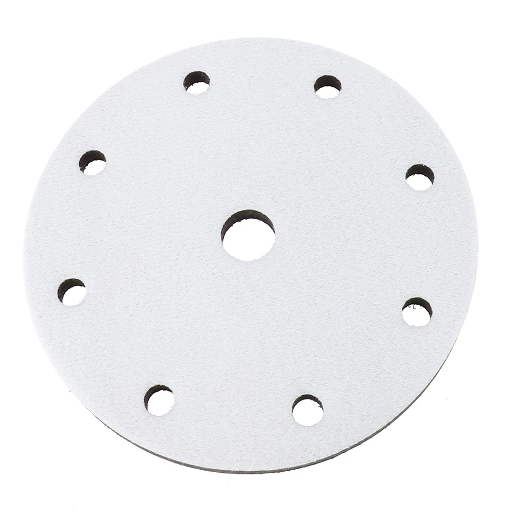 1pc 6 Inch 9 Holes 150mm Interface Soft Pad Tool Disc Sander Backing Pad Reduce Vibration By Orbital Grinding Tools