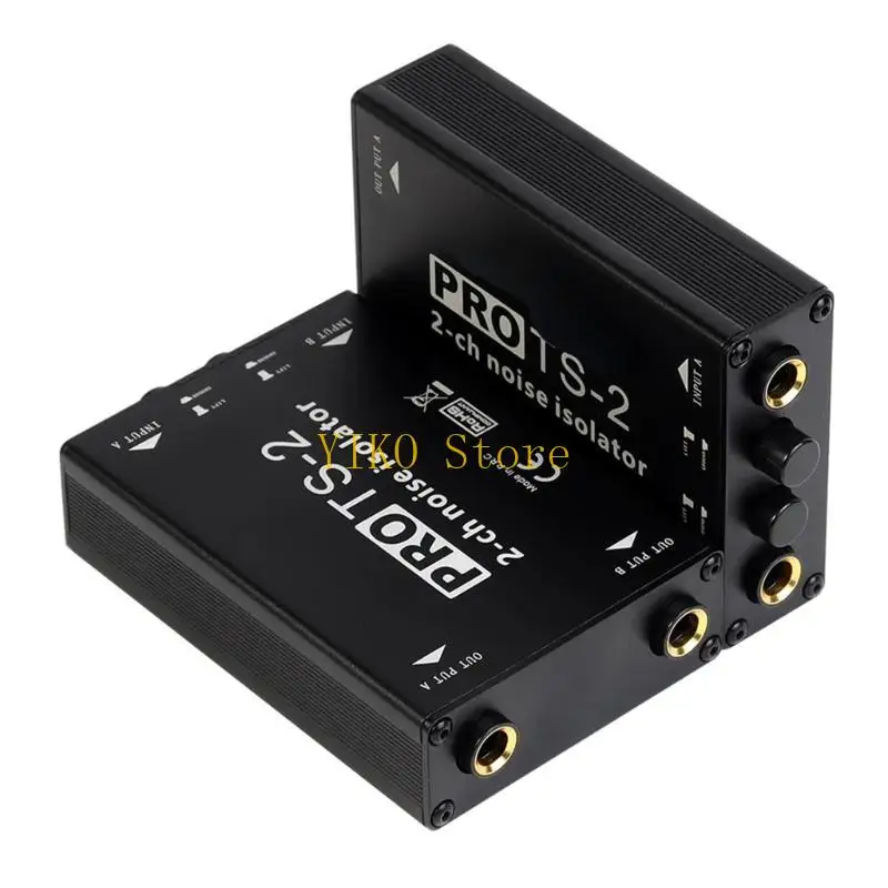 K32C 6,5 mm grondringen geluidsisolatorgeluidsfilter voor auto -geluidshuis stereosystemen