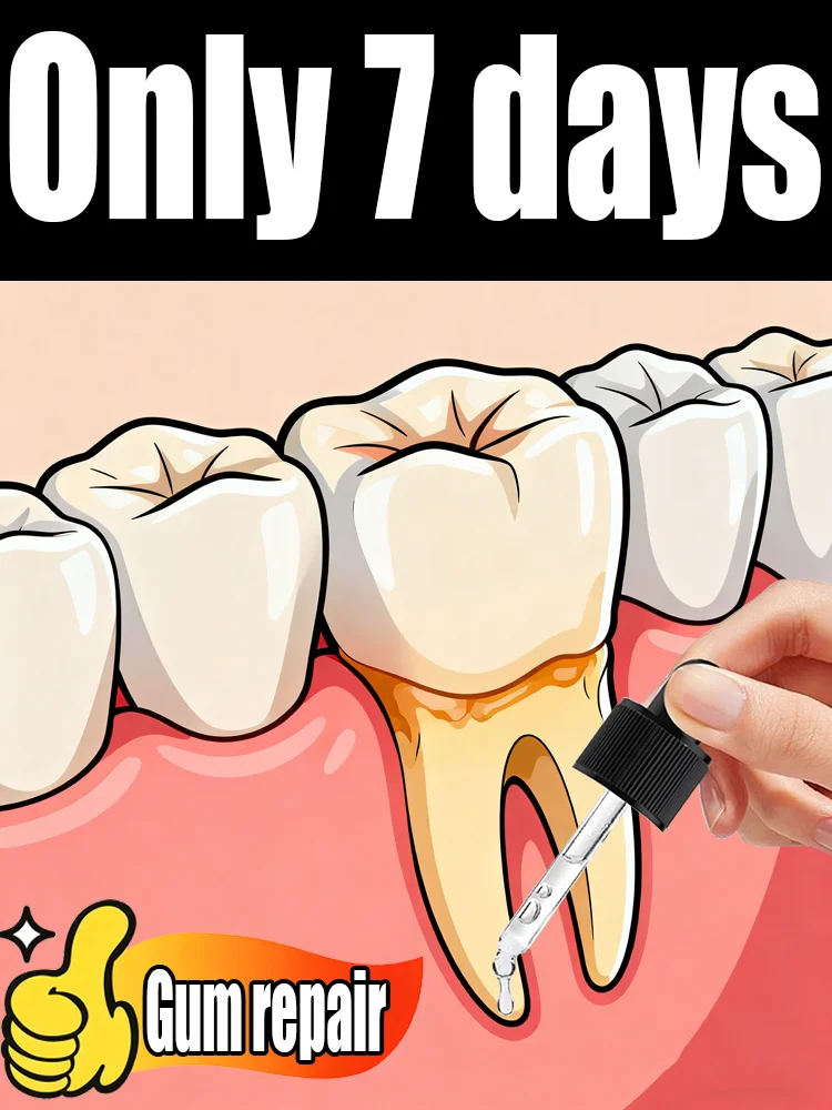 

With ease restore gum health and blanket teeth over a 7-day period