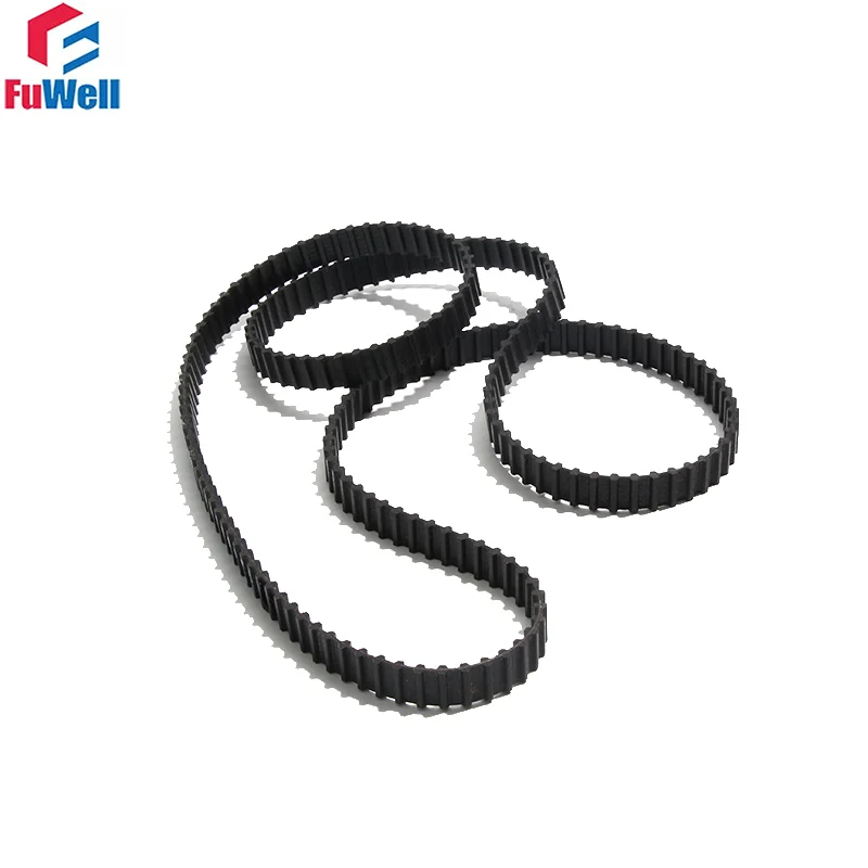 

276DXL-348DXL Rubber Double-Sided Toothed Synchronous Timing Belt 10mm/12.7mm/15mm Belt Width Teeth Pitch 5.08mm