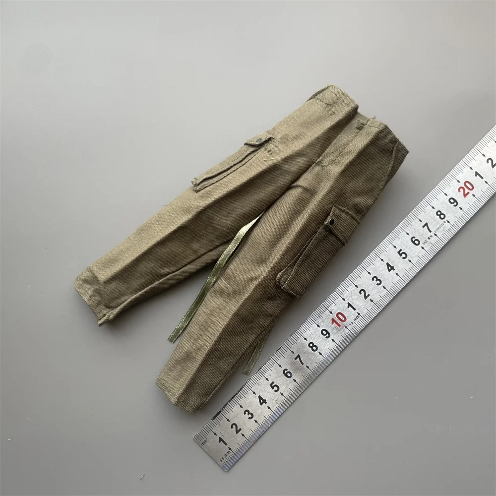 

1/6th 21ST Toy Model The US. Soldier Doll Pant Trousers with Belt Not Real Accessories For 12" Doll Figure Collect DIY