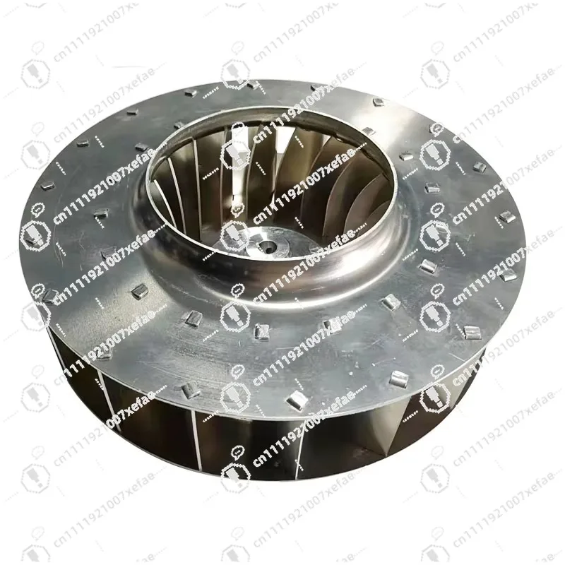 High pressure and high airflow centrifugal small impeller blade aluminum fan impeller