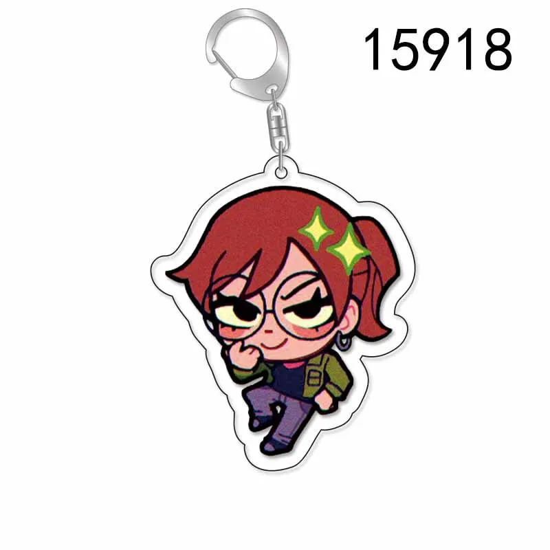 Crooked Boy Scott Pilgrim Acrylic Keychain