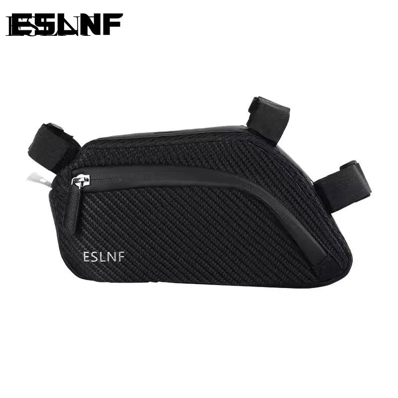 ESLNF Large Capacity Top Tube Bike Waterproof Bicycle Front Frame Bag