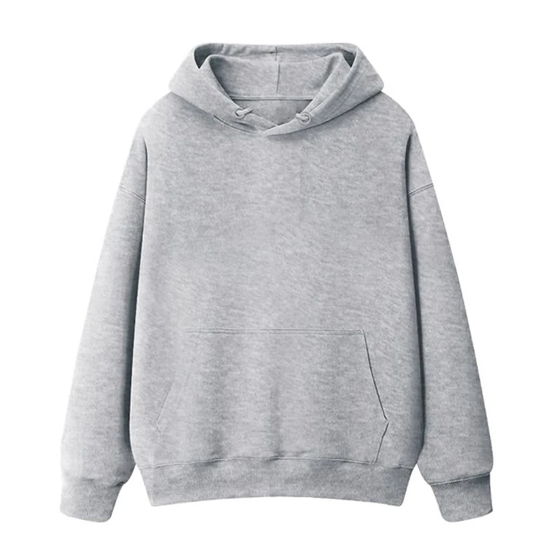 سترات نسائية عصرية بغطاء للرأس سادة للفتيات بلوفرات كورية كلاسيكية فضفاضة تناسب ملابس نسائية مريحة ورقيقة بأكمام طويلة