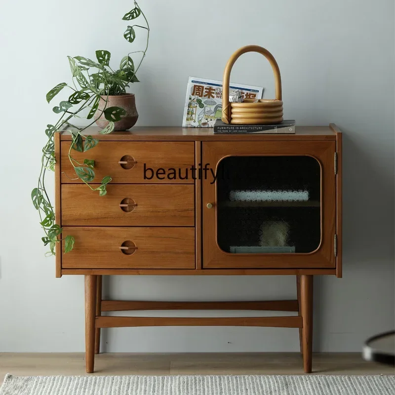 

Great discounts Burma old teak dining room storage cabinet entry porch cabinet solid wood dish cabinet living room