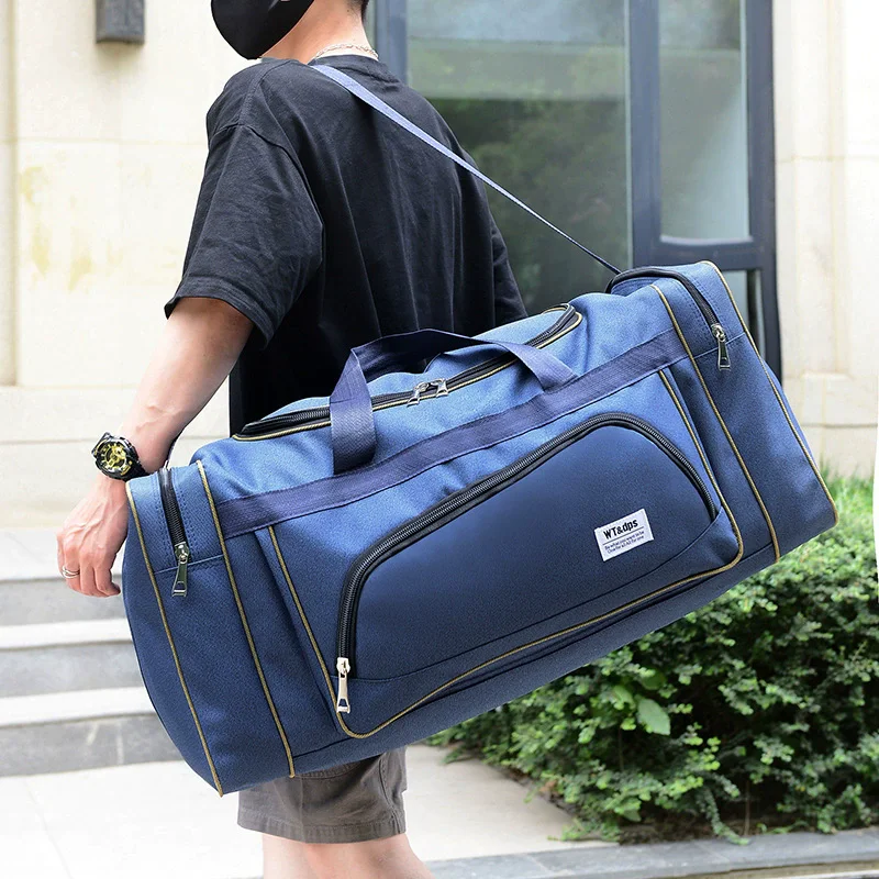 Oversized Duffle Travel Bag Storage Handbag Large Capacity Luggage Shoulder Women Fashion Bags Oxford Men Carry-on bag sac сумки