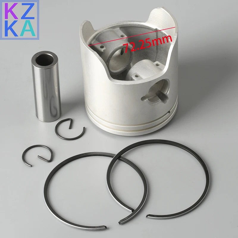 6K5-11635 6K5-11601-12-00 مجموعة المكبس (0.25 مللي متر O/S) لياماها محرك خارجي 2T 60HP 6K5-11635-03-00 6K5-11601-12 72.25 مللي متر