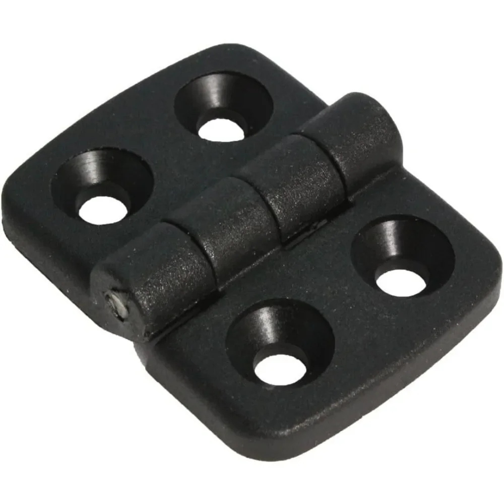 For 20 Pcs, Hinges, Plastic Hinges, Combination Hinges, Mini Plastic, 25/25, Non-detachable, 38 X 438 Mm, Black