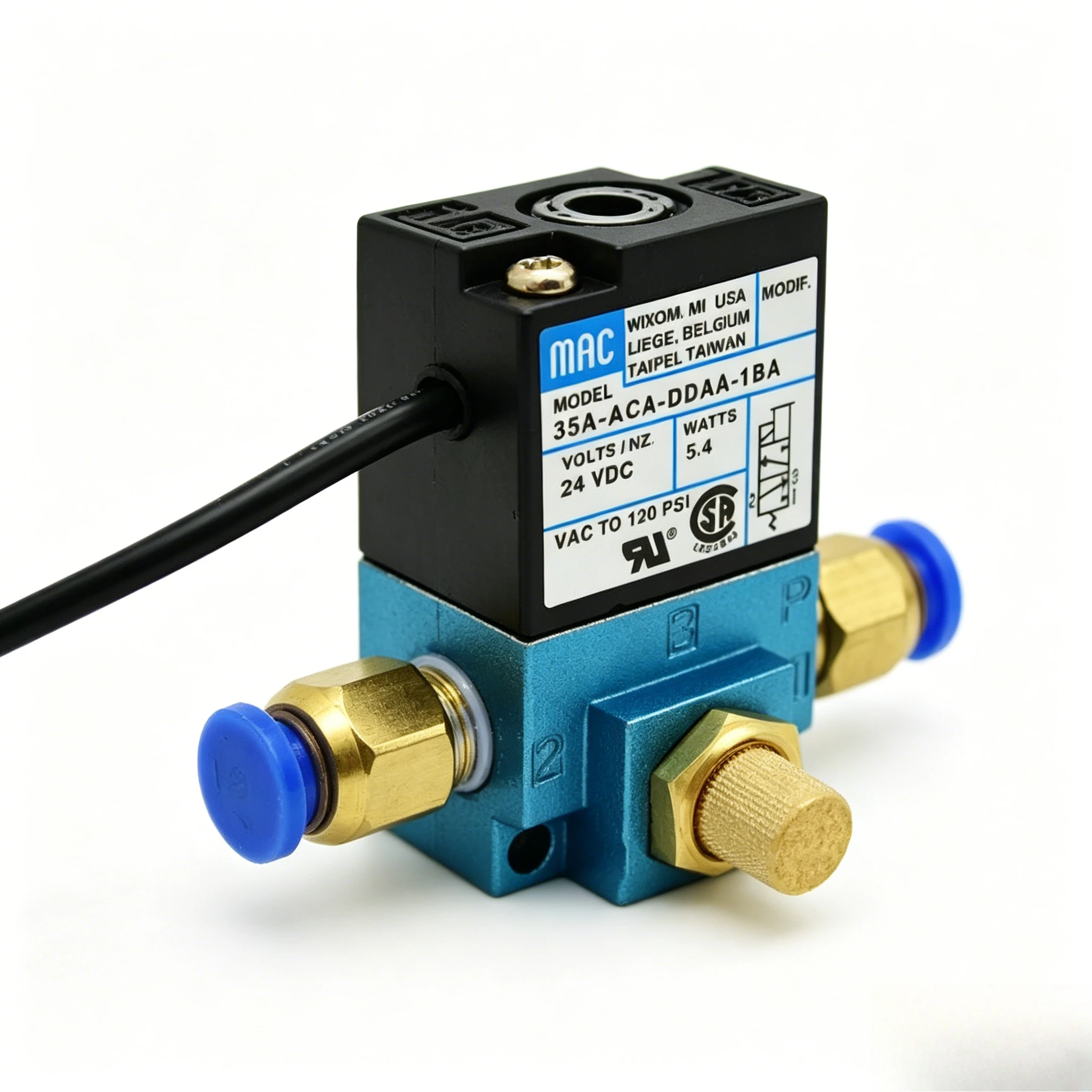 High Frequency Valve Pneumatic Solenoid Valve 3-ACA-DDAA/DDBA/DDFA-1ba Marking Machine Dc24v Dispensing Machine