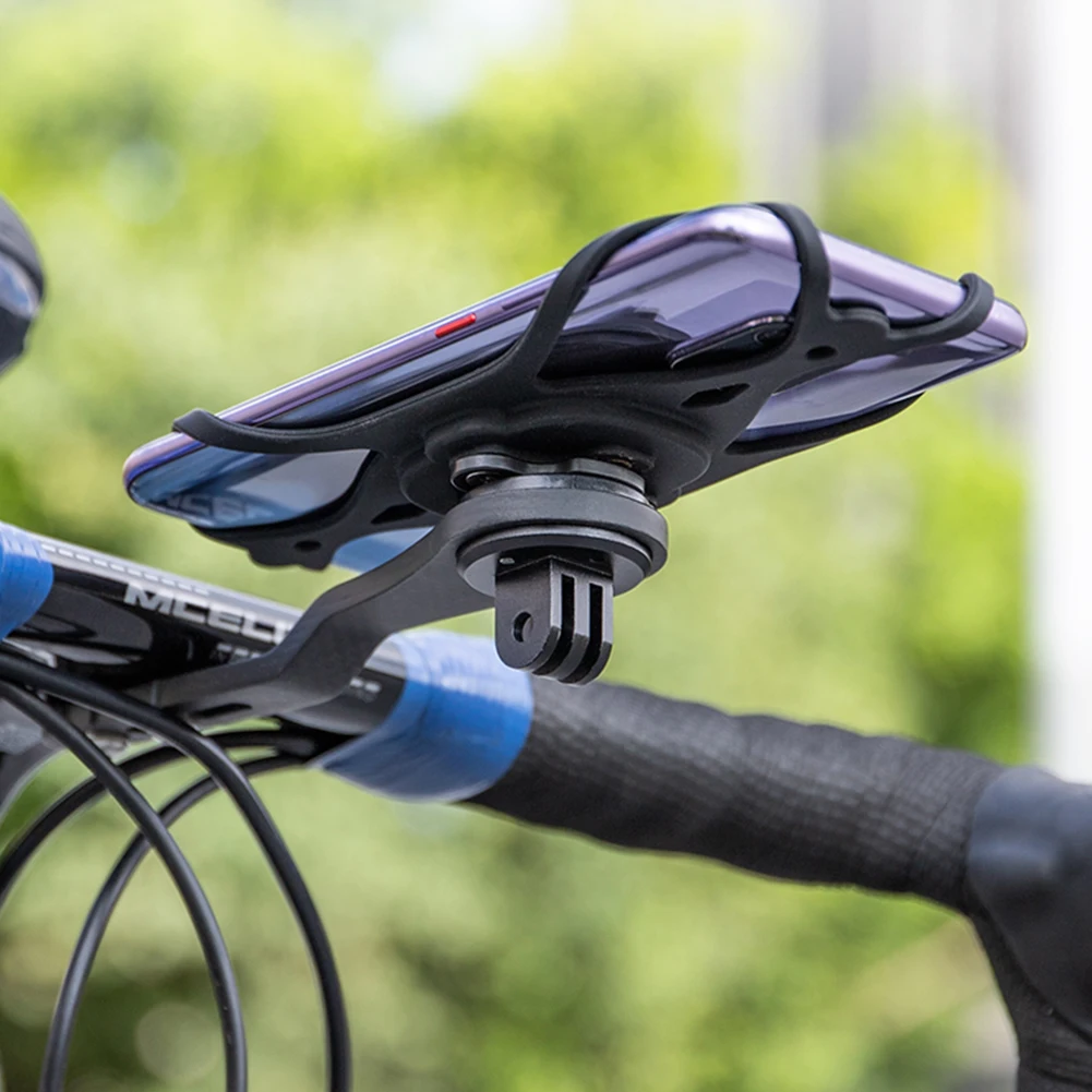 

Silicone Bicycle Phone Holder Universal Bike Handlebar Phone Mount Bicycle Navigation Phone Bracket Bicycle Accessories