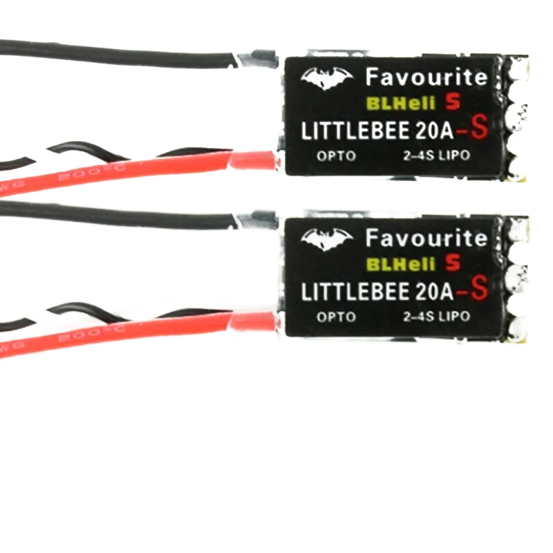 FVT LITTLEBEE Little bee BLHeli-s SPRING 20A/30A Brushless ESC 2-6S Supports DSHOT Oneshot42 OneShot125 for RC FPV Racing Drone