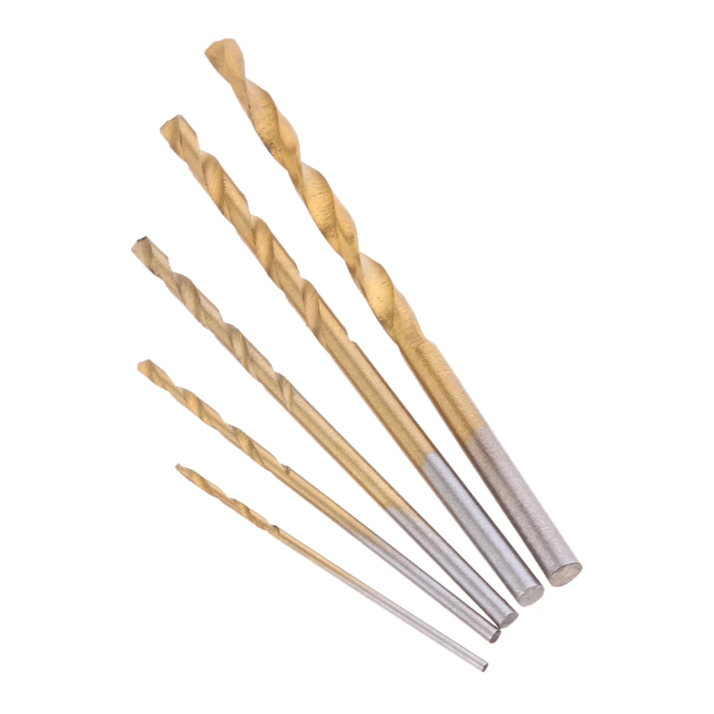 Metal Drill Bit Set HSS Reduced Shank High Quality Jobber Length for Home and Workshop Projects