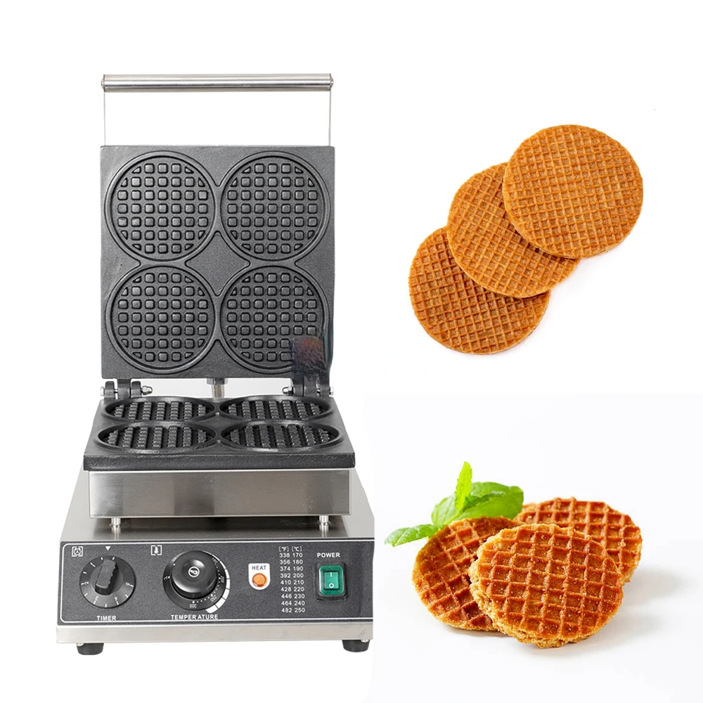 Pancakes Mini Electric Waffle Maker 220V/50Hz-110V/60Hz Kitchen Appliance Waffle Maker Electric Round Griddle