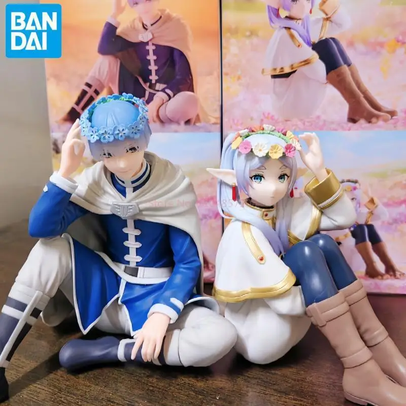 Genuino Disponibile Bandai Beyond Journey's End Espresto-Flower Crown-Frieren Himmel Anime Action Figures Modello Ornamento Ragazzi Giocattoli