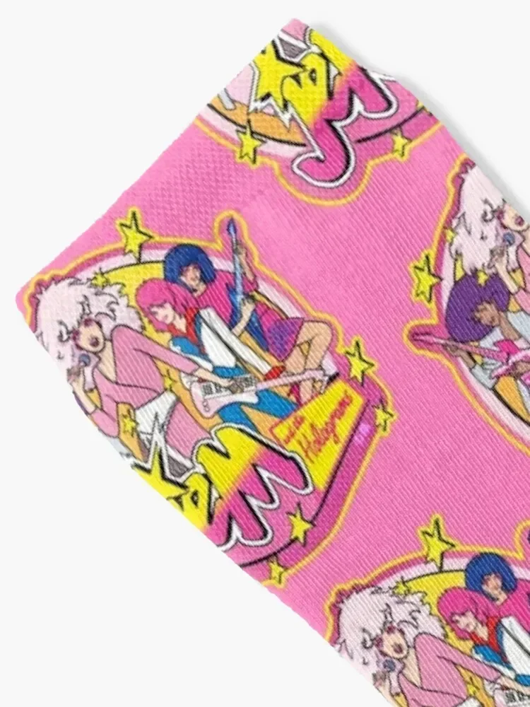 80S Jem and the Holograms HIGH QUALITY Socks Lots Heating sock Women Socks Men's