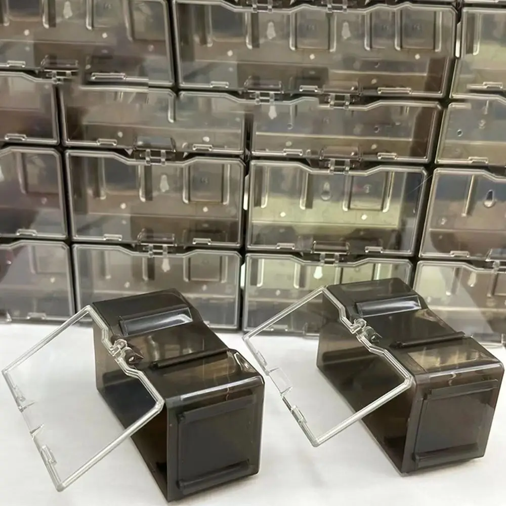 Durable ABS Display Box With Handle Without Car Storage Box 1/64 Diecast Model Car Toy Display Model