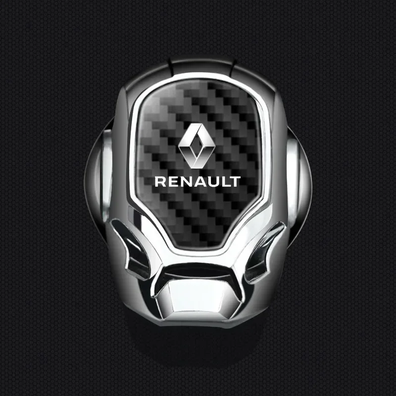 Car One-Click Start Button Cover Decoration Sticker Protection Cover For Renault Megane 2 3 Duster Logan Clio 4 Scenic 2 Captur