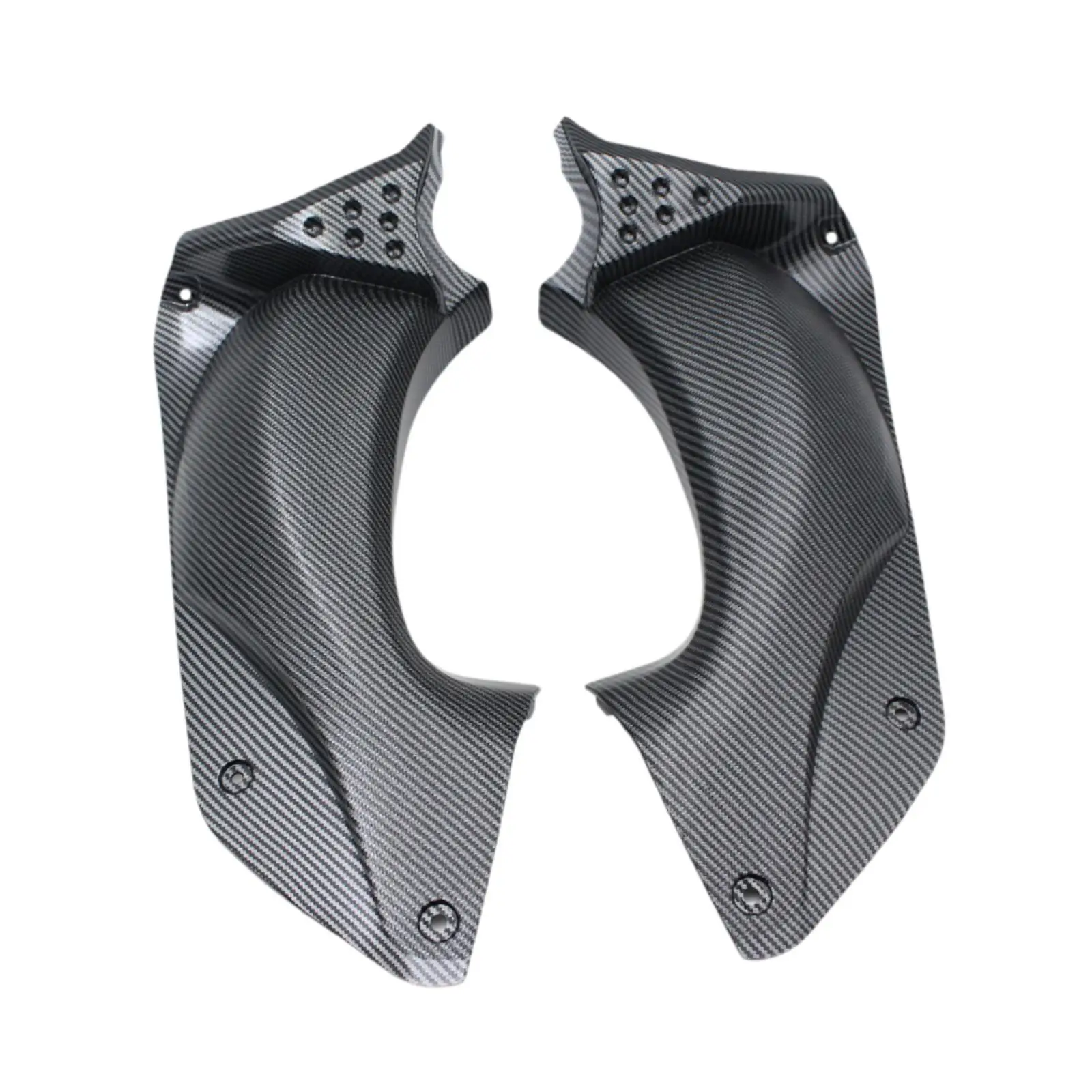 

1 Pair Motorcycle Body Fairing Accessories Professional Spare Part Replaces Vent Pipe Housing for Kawasaki ZX-14R 2006-2011