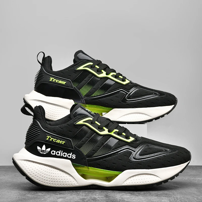 

2025Summer Breathable Comfortable Lightweight High-Quality Shock-Absorbing Non-Slip Men's Sneakers Three Colors39-44
