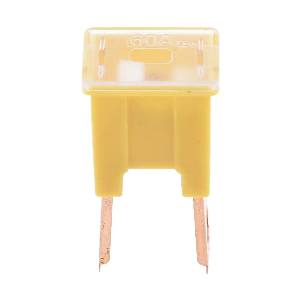 Standard PAL Fuses Inline Fuse Holder Set Male Straight Long Blades for Vehicle Fuse Box and Auto Circuit
