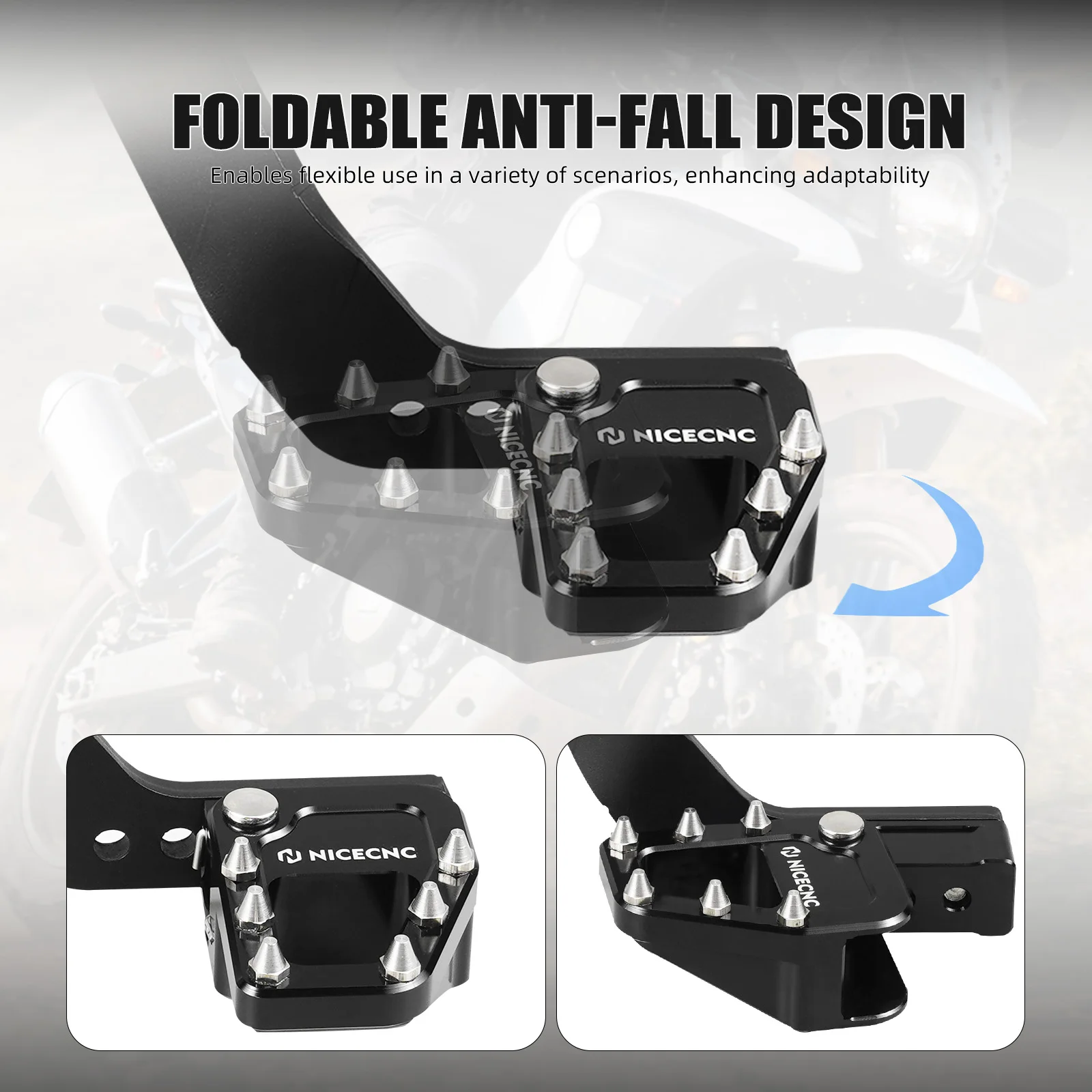 For Yamaha Tenere 700 /XTZ700 T700 2019-2024 Rear Brake Lever Pedal Gear Shifter Lever Foot Pegs Footrest view 3