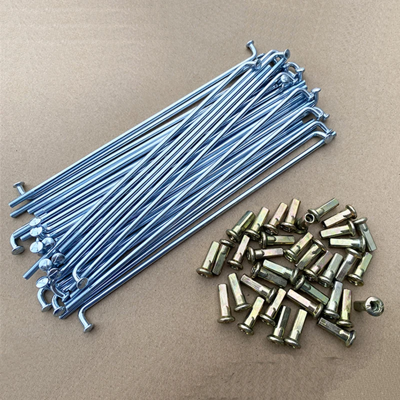 

Motorcycle Spokes for Honda Yamaha Jialing Lifan Dayun Haojin Qjmotor KTM Benelli Dayang 160mm-180mm 36Pcs/Lot Wheel Rim Spokes