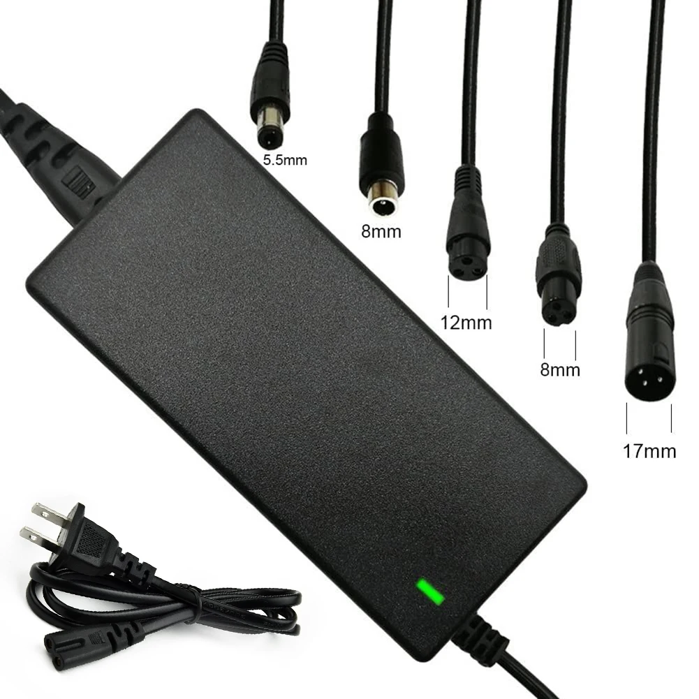 Charger Power Adapter DC 42V 2A Electric Scooter Accessories AC 100-240V For 24-36v Lithium Battery High Quality