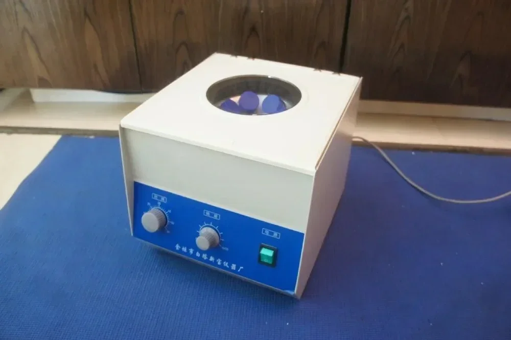 LD-3 Electric Centrifuge Lab Medical Practice 4000 rpm 50ml x 6 with Timer , stepless speed regulation