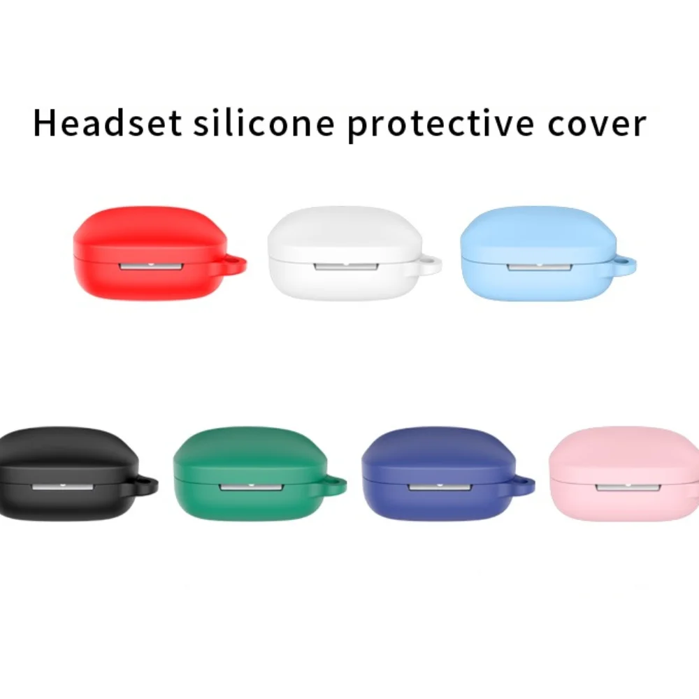Горячий чехол для наушников с карабином, пыленепроницаемый защитный чехол для наушников, силиконовый чехол для наушников для Bowie E16 TWS