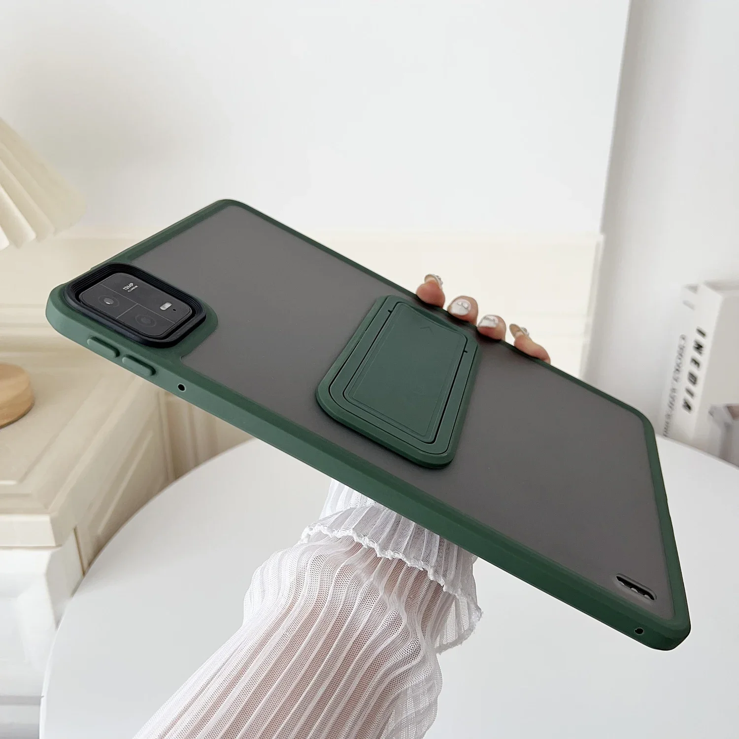 Matte Stand Case For Xiaomi MI Pad 8 7 6 5 Pro 6S Redmi Kpad Pad 2 SE 8.7 11 inch Tablet Case Adjustable Kickstand Hard Cover