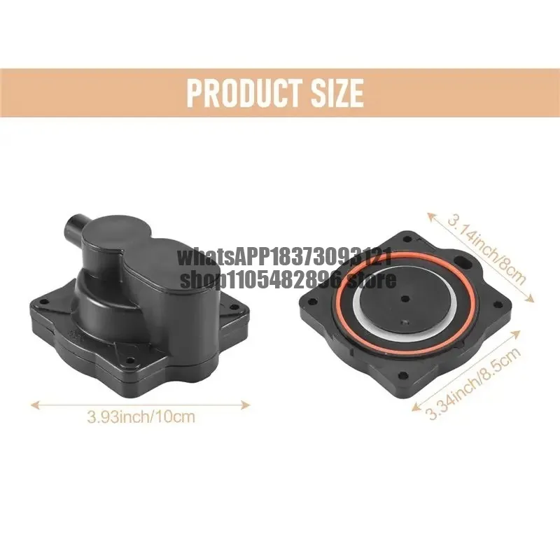 1 Apr.Air Pump Diaphragm Rebuild Repair Kit For Hiblow HP-60 HP-80 Septic Air Pump 80PD000040 2PCS