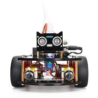 Tscinbuny Smart Robot Car Kit for Arduino Starter Programmable DIY Automation Kits Big Public Electronics Educatio Coding Robot