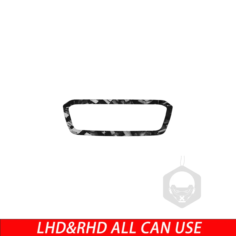 For BMW19-24 New 3 Series G20, G28, 325LI, 330D, 335, 4 Series M4 Carbon Fiber Headlight Adjustment Frame Car Interior Sticker