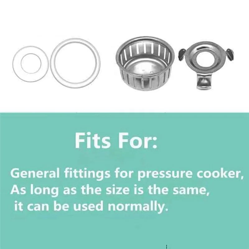 AT51-Replacement Parts Kit Including Steam Release Handle Seal, Steam Release Valve And Float Valve Seal, Anti-Clog Guard