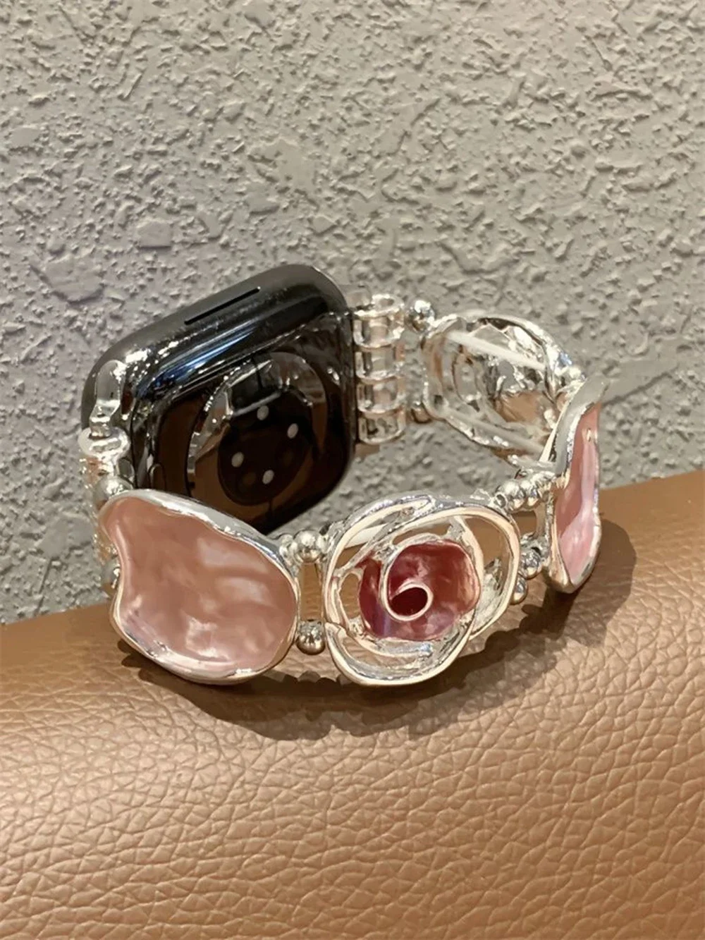 Schönes, farbenfrohes Armband für Apple Watch Serie 10/9/8/7/6/5/4/3/2/1 SE 40mm 41mm 42mm 44mm 45mm 46mm 49mm