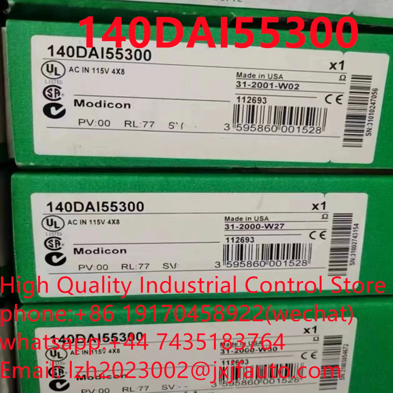 

PLC,140DAI55300,140DAI74000, свяжитесь со службой поддержки клиентов, чтобы разместить заказ